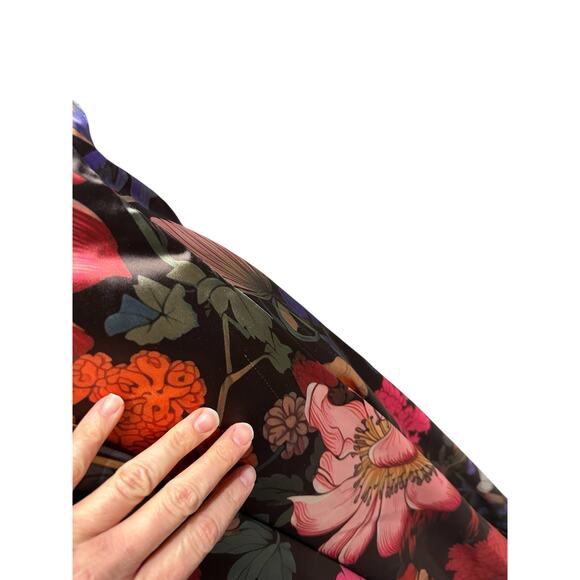 Free People Floral Maxi Dress - Pink and Black - Picture 8 of 10